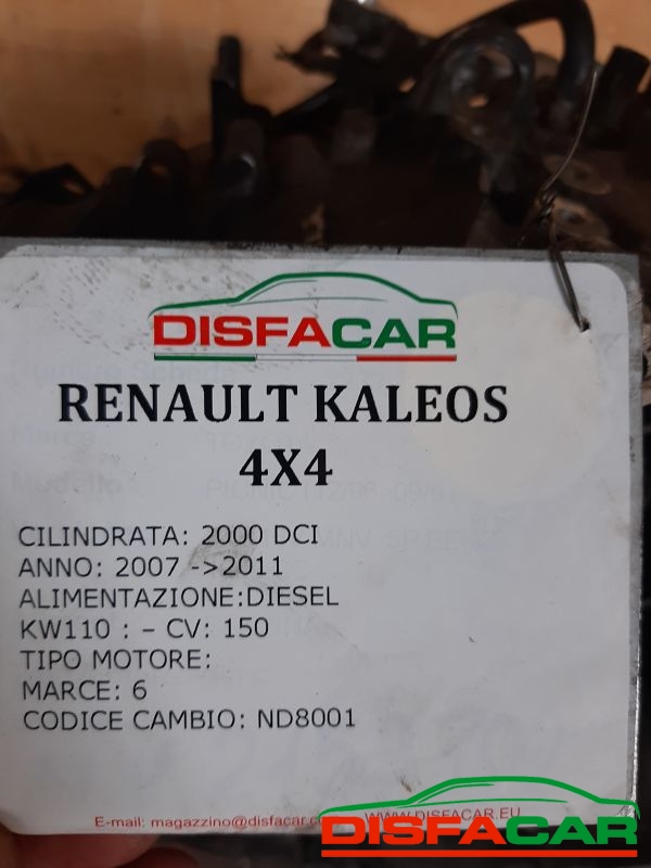 Cambio usato Renault Koleos 4x4(RIPARTITORE VENDUTO) 2007, codice M9RG832 – foto 9 di 10