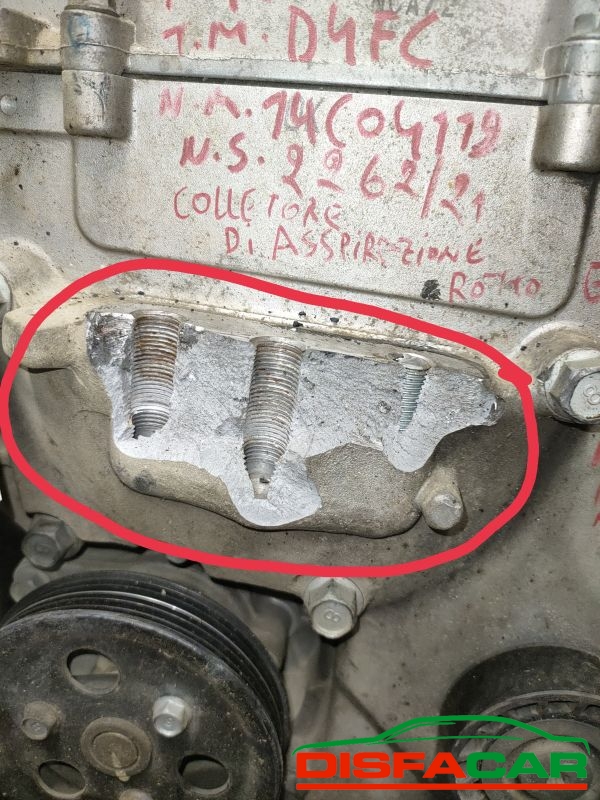 Motore usato Kia Rio 3A SERIE 2011, codice D4FC – foto 15 di 18