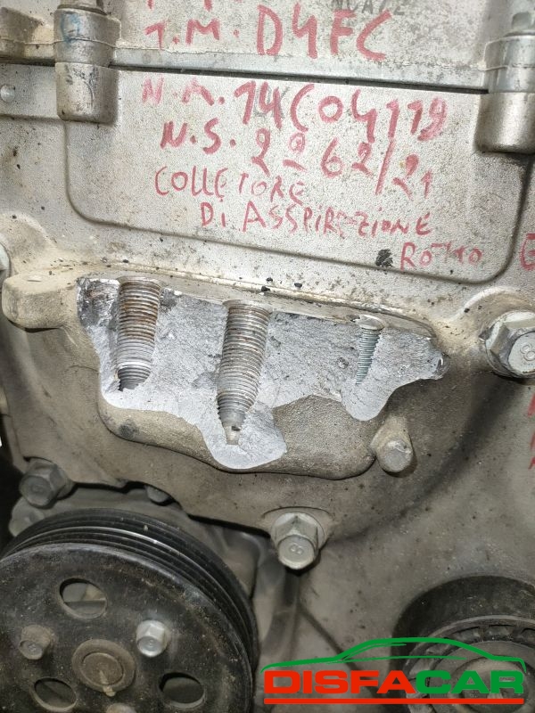 Motore usato Kia Rio 3A SERIE 2011, codice D4FC – foto 6 di 18
