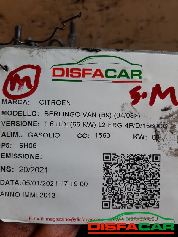 Cambio usato Citroën Berlingo Van 2008, codice 20dp33 – foto 11 di 12