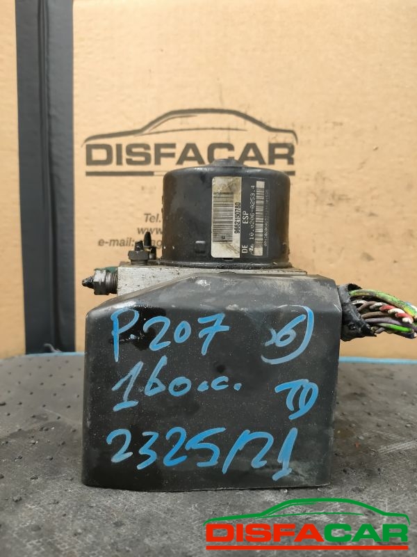 Centralina ABS usata Peugeot 207 2006, codice 10.0206-0253.4 – foto 7 di 9