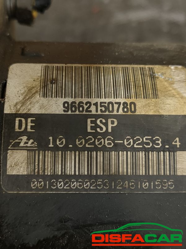 Centralina ABS usata Peugeot 207 2006, codice 10.0206-0253.4 – foto 3 di 9