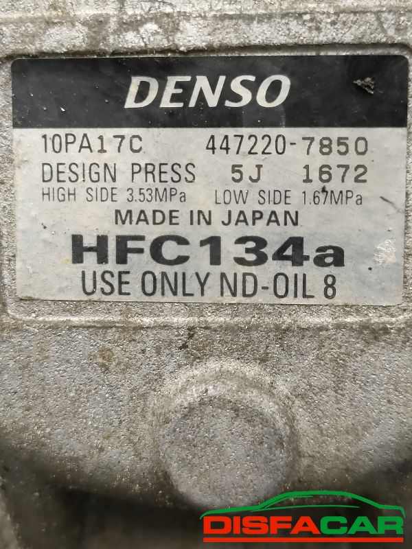 Compressore clima usato Iveco DAILY NEW DAILY 2006, codice 447220-7850 – foto 2 di 9