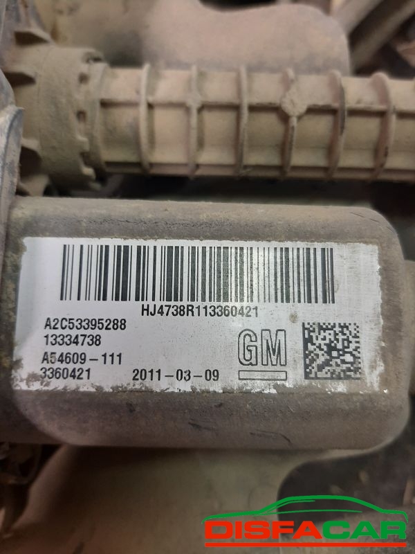 Assale posteriore usato Opel Meriva FRENO A MANO ELETTRICO 2010, codice A13DTE – foto 9 di 12