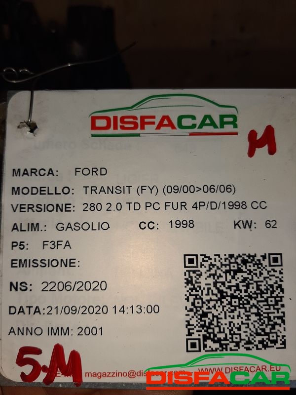 Cambio usato Ford Transit 260 2000, codice 1c1r7002af – foto 11 di 12
