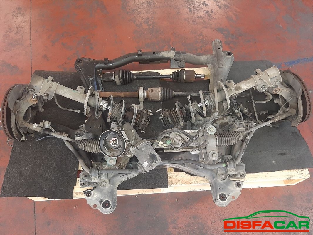 Telaietto anteriore usato Honda CR-V 3ª serie (MANCA SCATOLA GUIDA VENDUTA) 2007, codice R20A2 – foto 12 di 13