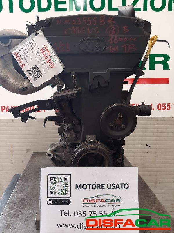Motore usato Kia Carens 1ª serie 2002, codice TB – foto 8 di 8