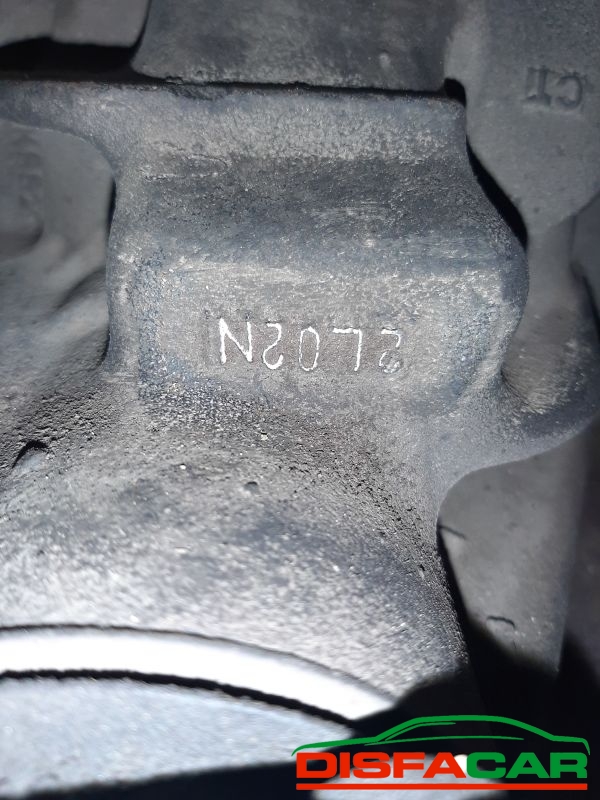 Differenziale posteriore usato Kia K2500 (SENZA BALESTRE E AMMORTIZZATORI 2003, codice D4BH – foto 10 di 13