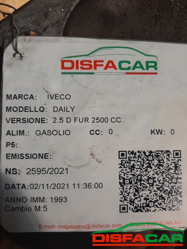 Cambio usato Iveco DAILY Con presa di forza 1993, codice 2819 – foto 11 di 12