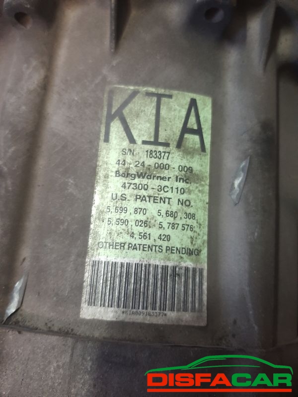 Cambio usato Kia Sorento 4x4 AUTOMATICO 2002, codice 450004a620 – foto 9 di 17