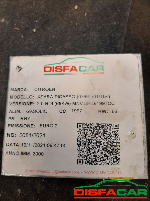 Assale posteriore usato Citroën Xsara Picasso Senza ABS 1999, codice RHY – foto 8 di 8