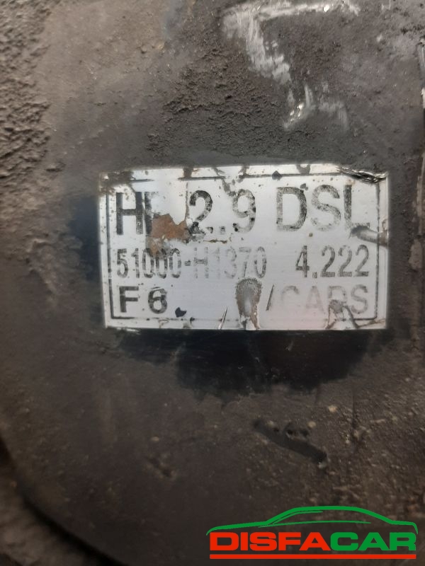 Differenziale posteriore usato Hyundai Terracan 4x4 2001, codice 51000-h1370 – foto 6 di 8