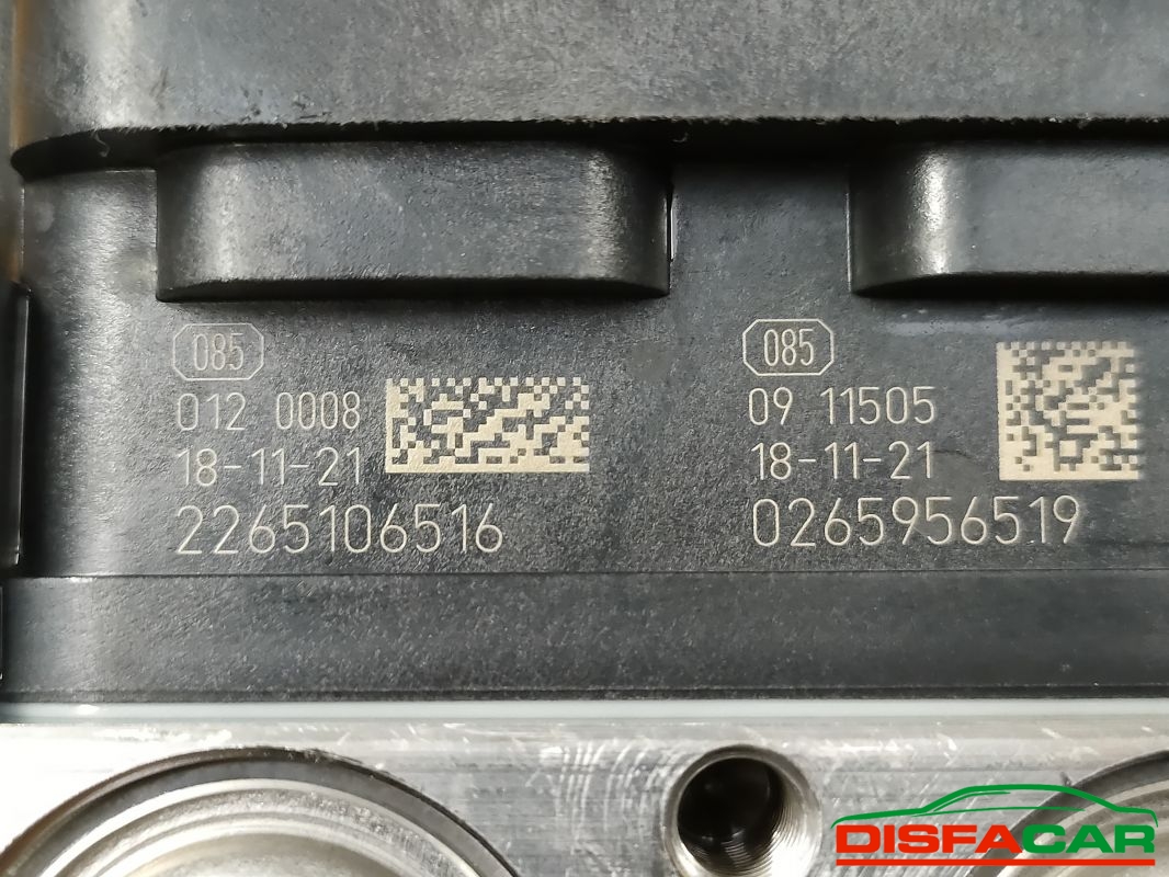 Centralina ABS usata Fiat Panda 3A SERIE NEW PANDA 2011, codice 0265290844 – foto 4 di 12