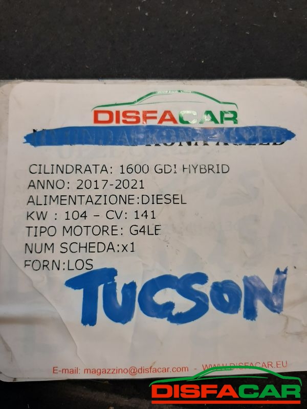 Telaietto anteriore usato Hyundai Tucson HYBRID 2017, codice G4LE – foto 16 di 16