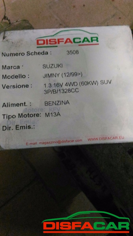 Cambio usato Suzuki Jimny 1999, codice M13A – foto 9 di 9