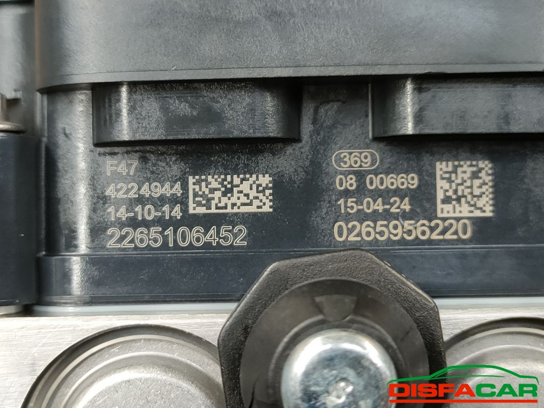Centralina ABS usata Opel Karl 2015, codice 269698 – foto 6 di 11