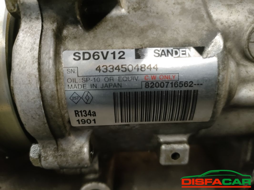 Compressore clima usato Renault Kangoo 2A SERIE 2005, codice 1901 – foto 3 di 10