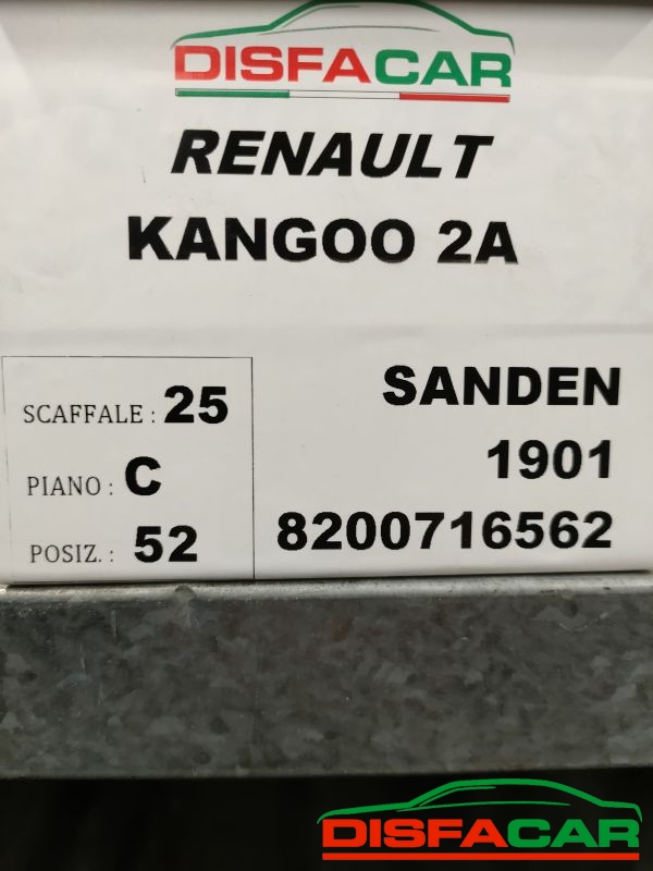 Compressore ac Renault Kangoo 2005 – pezzo 1
