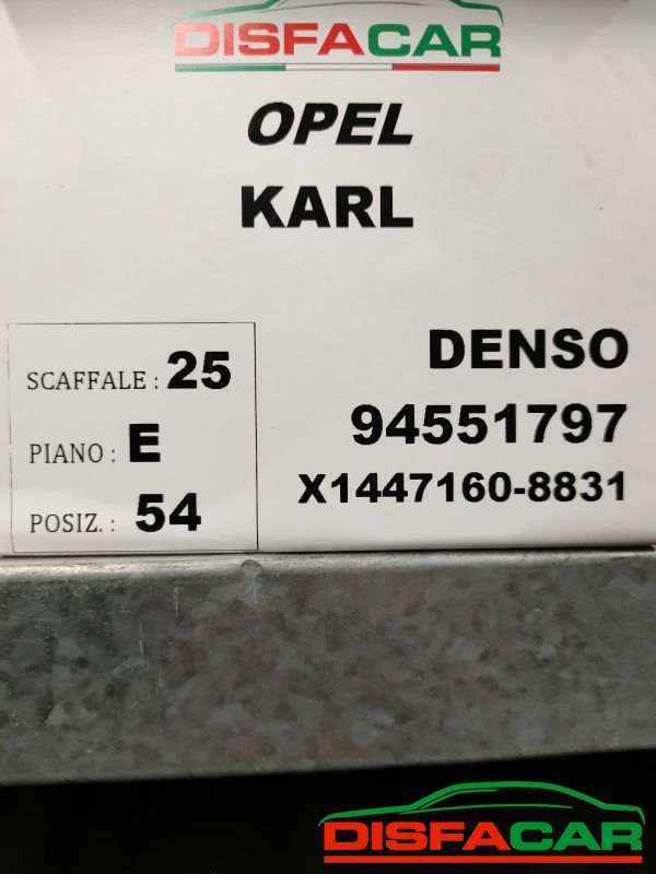 Compressore ac Opel Karl 2015 – pezzo 1