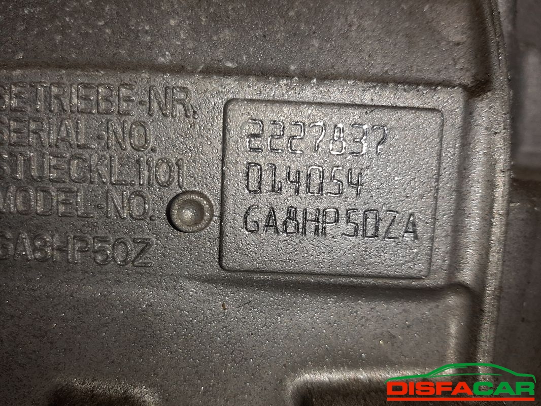 Cambio usato BMW 118 (F20) 2015, codice ga8hp50za – foto 3 di 10
