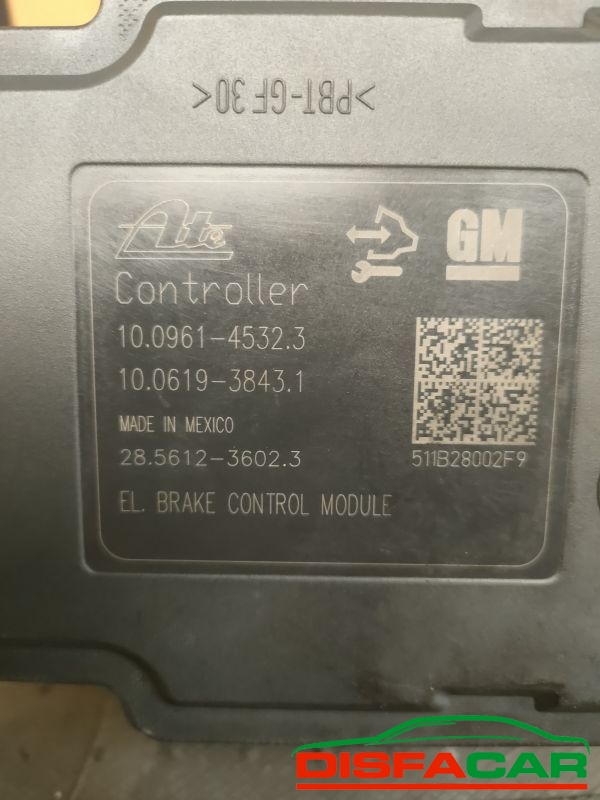 Centralina ABS usata Opel Astra J 2009, codice 10.0212-0754.4 – foto 4 di 11