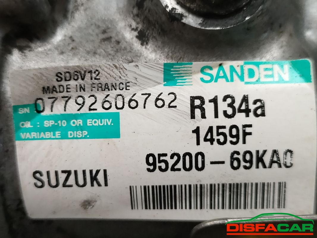 Compressore clima usato Suzuki SX4 2006, codice 1459f – foto 3 di 10