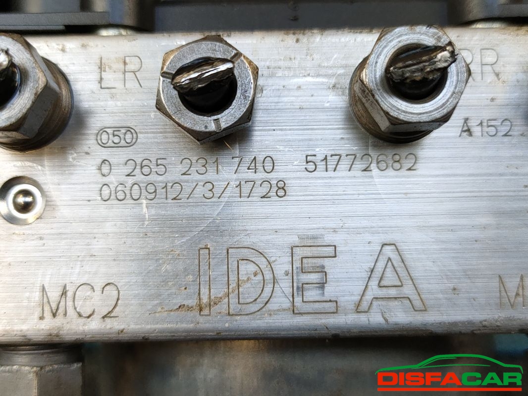 Centralina ABS usata Fiat Idea 2003, codice 51772682 – foto 3 di 9