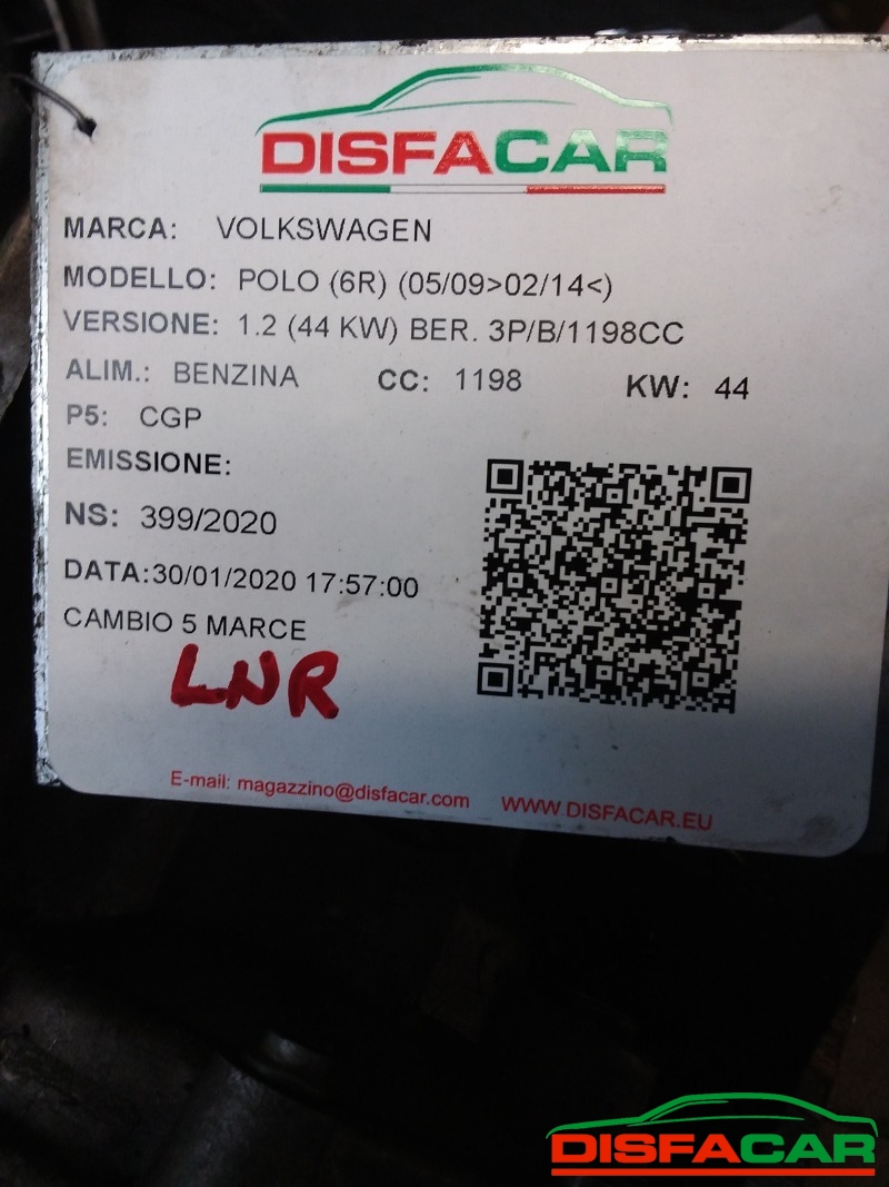 Cambio usato Skoda Roomster 2006, codice lvb – foto 14 di 14