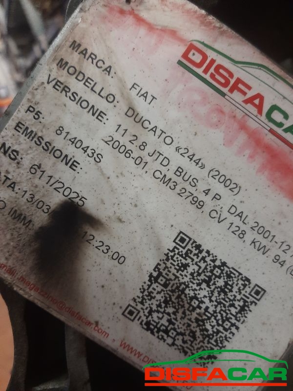Cambio usato Fiat Ducato (11) 4x4 2004, codice 8140.43S – foto 15 di 15
