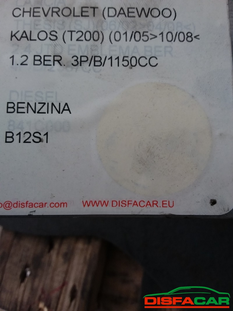 Cambio usato Chevrolet Daewoo Kalos AVEO, MATIZ 2000, codice B10S1 – foto 7 di 10