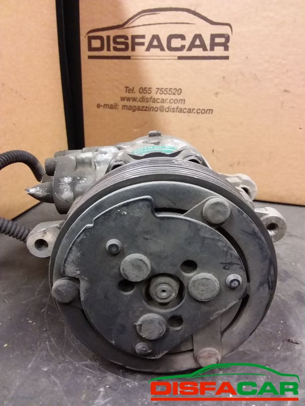 Compressore clima usato Fiat Seicento 2001, codice sanden – foto 6 di 7