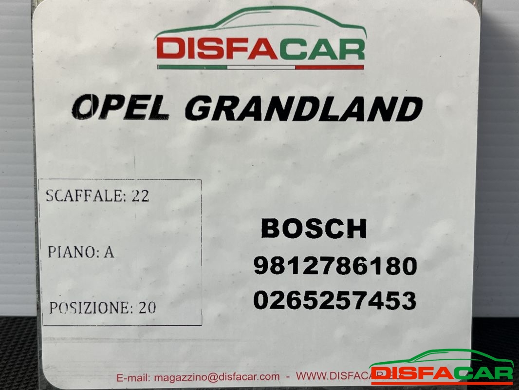 Foto ricambio: CENTRALINA ABS Opel GRANDLAND