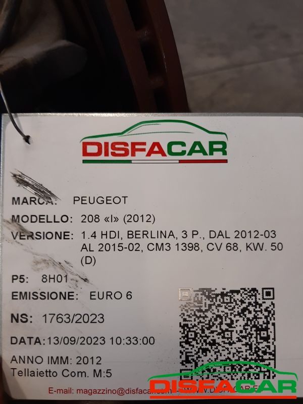 Telaietto anteriore usato Peugeot 208 2 serie TELAIETTO non uguale ad altro Peugeot 208(vedi foto… – foto 15 di 15