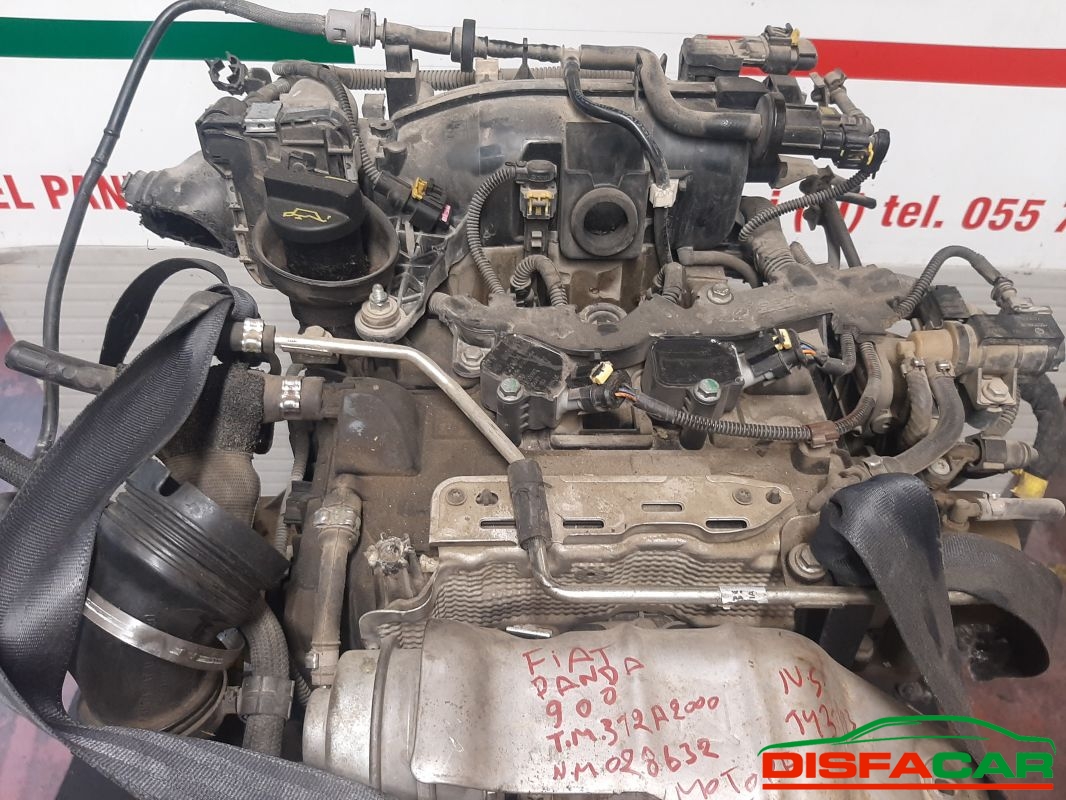 Motore usato Fiat New Panda TWINAIR 4x4. MOTORE PER RICAMBI (CORPO FARFALLATO VENDUTO MIRKO) 2012, codice… – foto 2 di 11