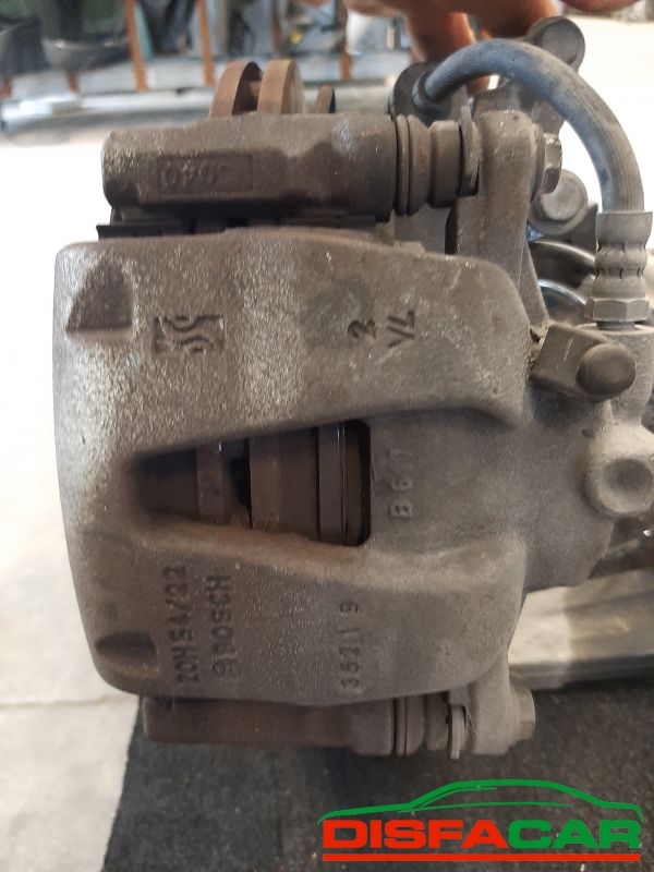 Telaietto anteriore usato Fiat 500 MOZZI E SEMIASSI NON UGUALE A FIAT 500 C 1200 2007, codice 169A3000 – foto 3 di 11