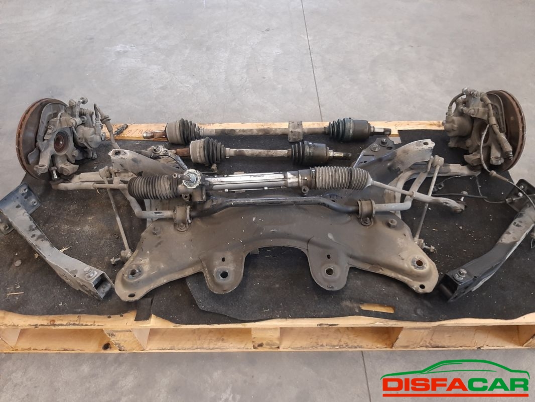 Telaietto anteriore usato Fiat 500 MOZZI E SEMIASSI NON UGUALE A FIAT 500 C 1200 2007, codice 169A3000 – foto 10 di 11