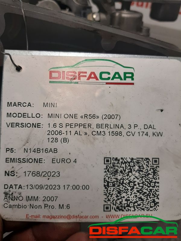 Cambio usato MINI ONE (R53) SCHEDA 2049 DA LAVARE) 2006, codice 2300.7568718.01 – foto 10 di 11