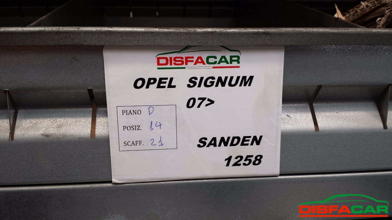 Compressore clima usato Opel Signum FIAT - SAAB 2007, codice sanden – foto 2 di 2