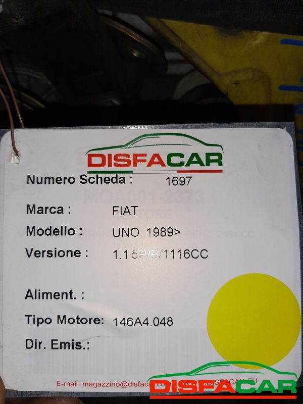 Motore usato Fiat Uno, codice 146A4048 – foto 7 di 8