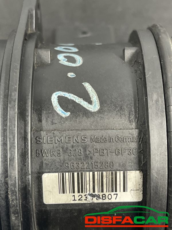 Debimetro usato Siemens, codice 5wk9628 – foto 5 di 5