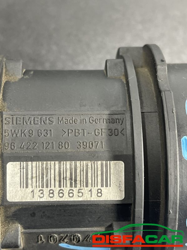 Debimetro usato Siemens, codice 5wk9631 – foto 5 di 5