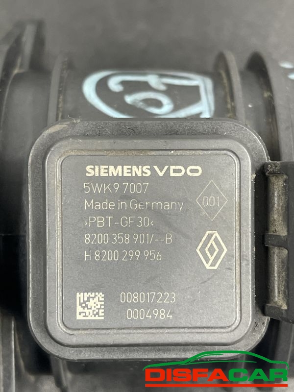 Debimetro usato Siemens, codice 5wk97007 – foto 5 di 5