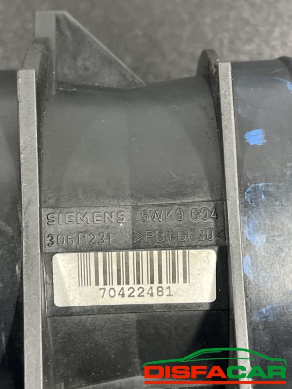 Debimetro usato Siemens, codice 5wk9604 – foto 5 di 5