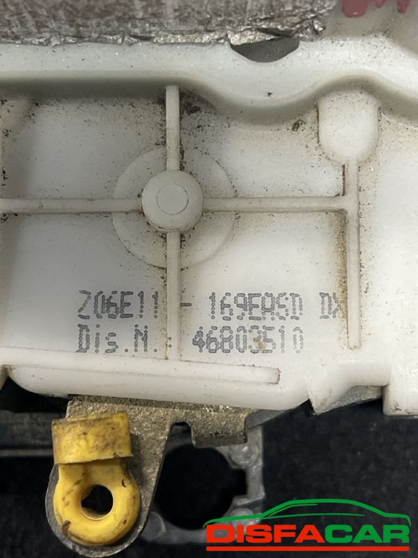 Serrature elettriche usate Fiat Panda 2A serie 169 centralizzata ant. Dx 4 fili 2003, codice 46803510 – foto 5 di 5