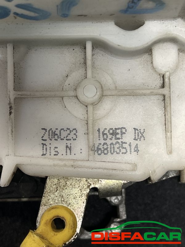 Serrature elettriche usate Fiat Panda 2A serie 169 centralizzata post. Dx 4 fili 2003, codice 46803514 – foto 5 di 5