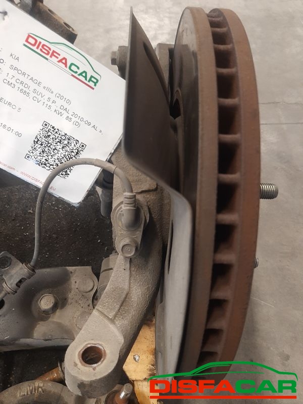 Telaietto anteriore usato Kia Sportage 3ª serie 2010, codice D4FD – foto 3 di 17