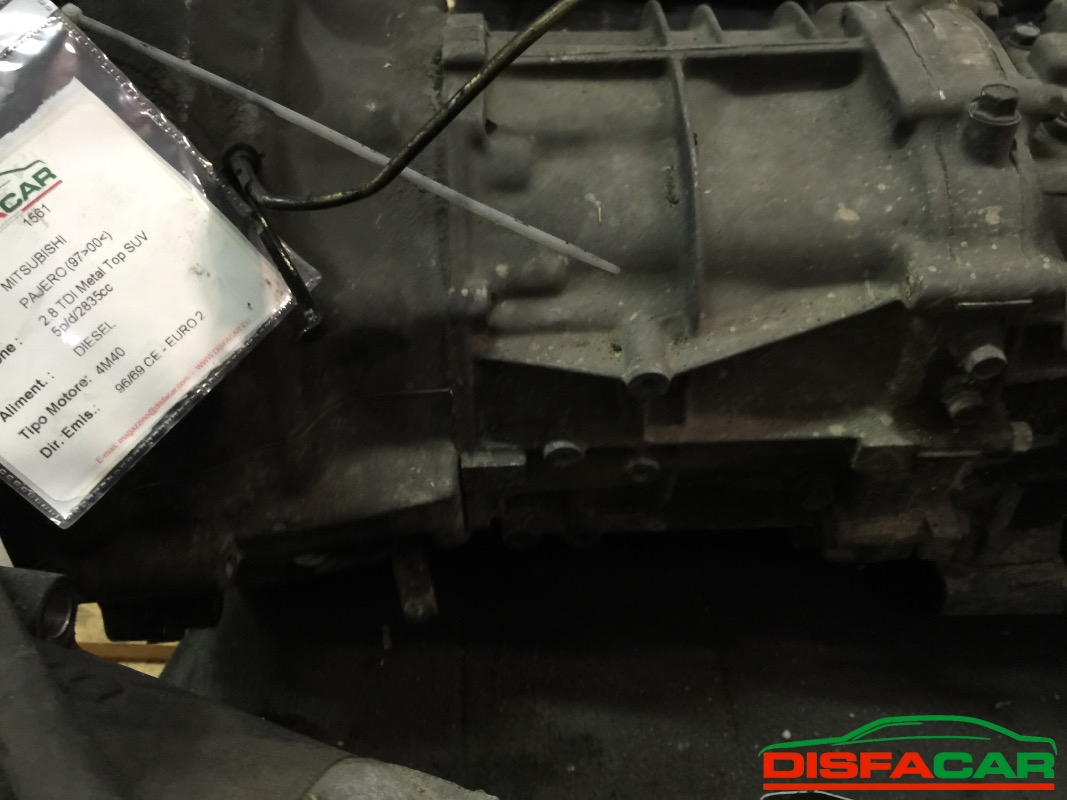 Cambio usato Mitsubishi Pajero 1997, codice 4M40 – foto 7 di 7