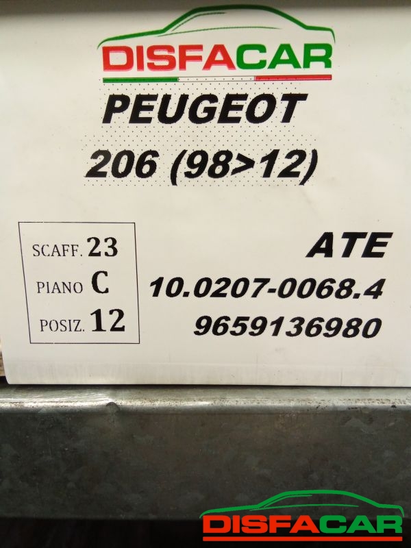 Centralina abs Peugeot 206 1998
