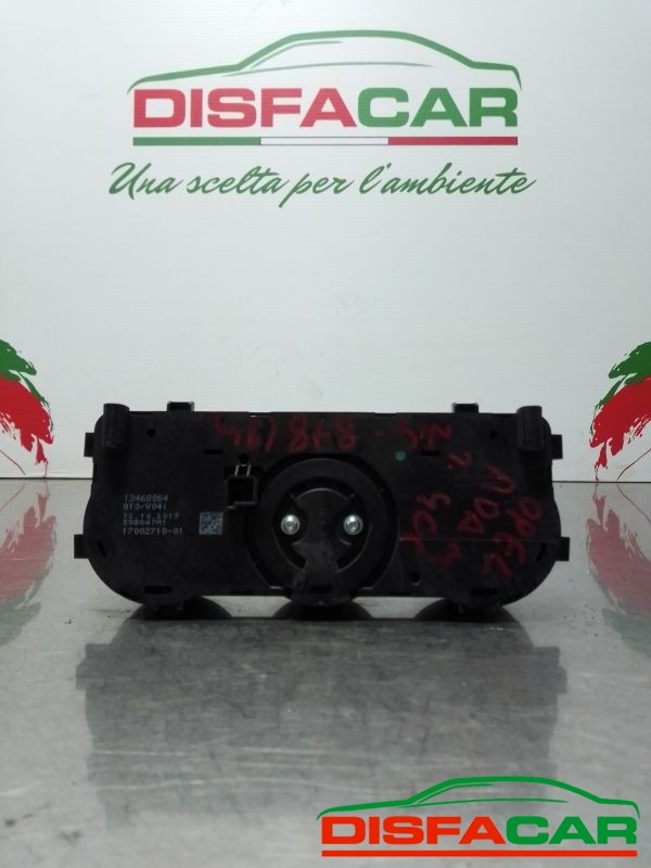 Comandi climatizzatore usati Opel Adam automatico 2013, codice 13468064 – foto 2 di 4