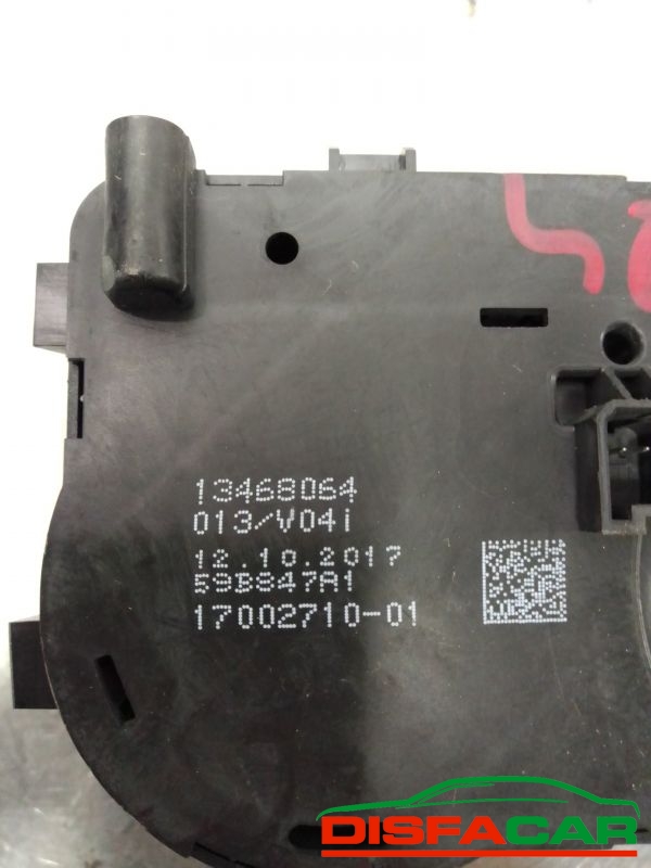 Comandi climatizzatore usati Opel Adam automatico 2013, codice 13468064 – foto 4 di 4